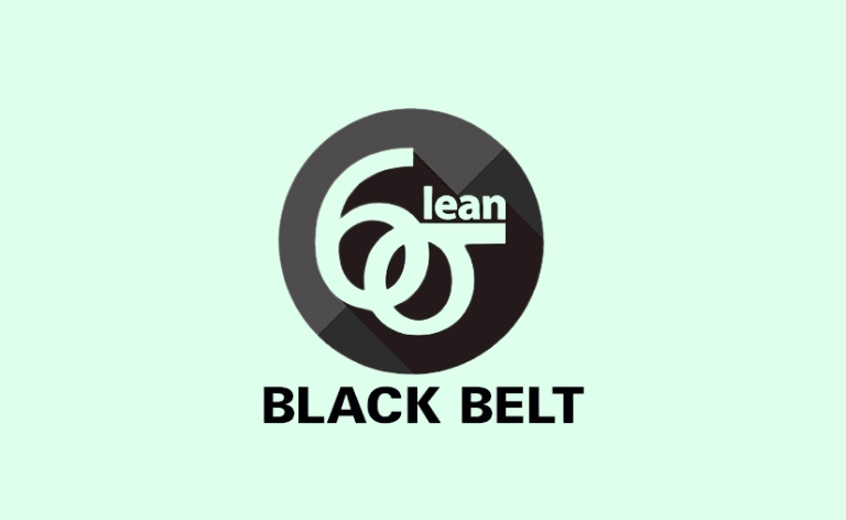 Six Sigma Lean Black Belt Certification